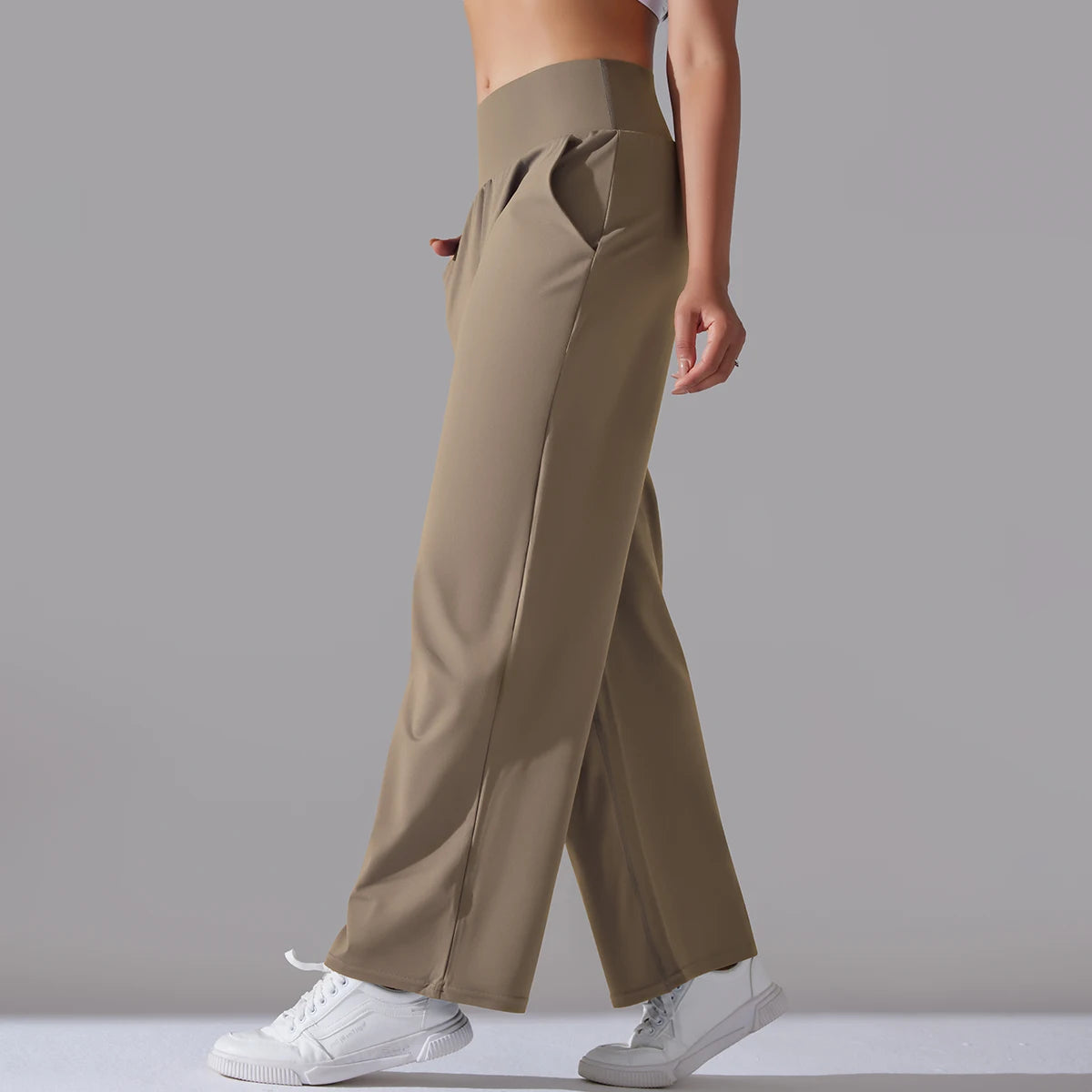 Casual Pants Women Loose Straight Wide Leg Pants Wide Leg Pants Office High Waist Pants Woman Pants Baggy Dance Leggings